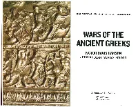 Ancient Greeks Victor Davis Hanson John Keegan, Series Editor