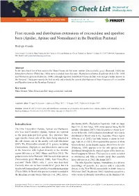 (Apidae, Apinae and Nomadinae) in the Brazilian Pantanal