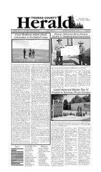 Thedford Front Page Layout 1