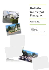 Bulletin Municipal 2017