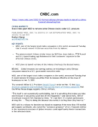 CNBC.Com Financial-Decoupling.Html