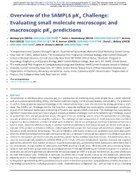Evaluating Small Molecule Microscopic and Macroscopic Pka