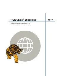 2017 TIGER/Line Shapefiles Technical Documentation
