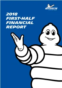2018 FIRST-HALF Financial Report