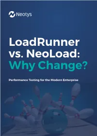 Performance Testing for the Modern Enterprise Executive Summary