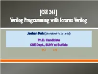 Ph.D. Candidate CSE Dept., SUNY at Buffalo