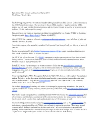 Best of the ARRL Contest Update Since Dayton 2011 Ward Silver NØAX, Editor