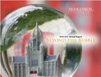 Beyond the Bubble Table of Contents Leadership Message