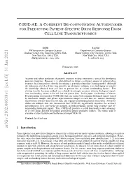 Cell Line Transcriptomics