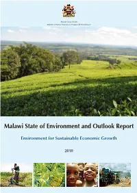 Malawi State of Environment and Outlook Report
