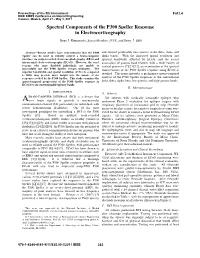 Spectral Components of the P300 Speller Response in Electrocorticography