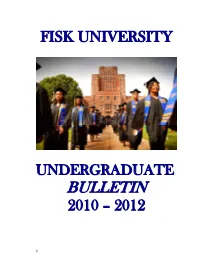 2010-2012 University Bulletin
