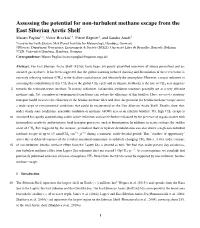 Assessing the Potential for Non-Turbulent Methane Escape From