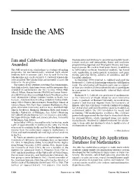 Inside the AMS
