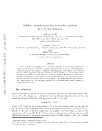 Sobolev Inequalities for the Symmetric Gradient in Arbitrary Domains