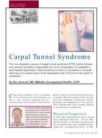 101-Carpal Tunnel Syndrome