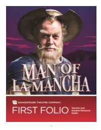 Man of La Mancha First Folio