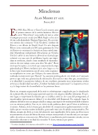 Miracleman Alan Moore Et Alii