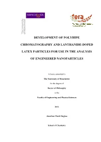 Development of Polyhipe Chromatography And