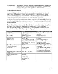 1-1 Exception to Bid Submission Community Engagement Contracts