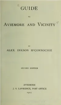 Guide to Aviemore and Vicinity