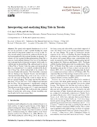 Interpreting and Analyzing King Tide in Tuvalu