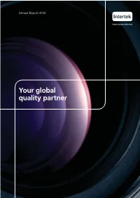 Intertek Annual Report 2012