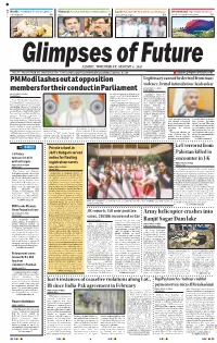 PM Modi Lashes out at Opposition Members for Their Conduct In