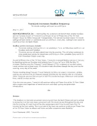 2017 05 11 Translink Increases Seabus Frequency