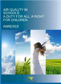 Air Quality in Schools