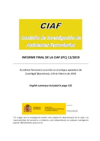 Informe Final De La Ciaf (Ifc) 12/2019