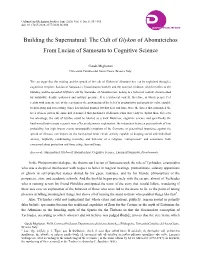 The Cult of Glykon of Abonuteichos from Lucian of Samosata to Cognitive Science