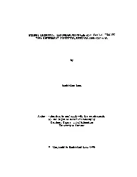 ESTONIAN MOTHERS and DAUGHTERS in TWO DIFFERENT CONTEXTS, ESTONIA and CANADA Kadri-Ann Laar a Thesis Submitted