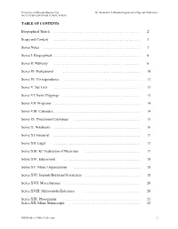 Manuscripts Finding Aid (PDF)