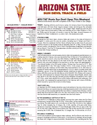 Sun Devil Track & Field