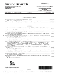 Table of Contents (Print)