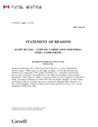 Statement of Reasons ( PDF , 792 KB )