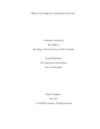 A Dissertation Presented to the Faculty of The