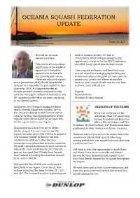 OSF Update Issue 1 2013
