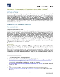 Pro Bono Practices and Opportunities in New Zealand1