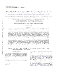 Ultracool Dwarfs Observed with the Spitzer Infrared Spectrograph. I. An