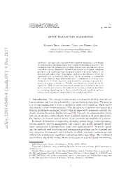 Arxiv:1205.6548V4 [Math.OC] 9 Dec 2013