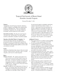BAP Rules and Regulations Shall Be Reviewed and That BAP Points Are Recorded by Giving All the Revised When Necessary