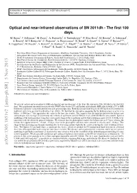 Optical and Near-Infrared Observations of SN 2011Dh-The First 100 Days