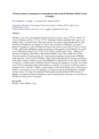 Present Status of Mangrove Ecosystem in and Around Mumbai (West Coast of India)