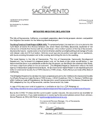 Revised Initial Study/Mitigated Negative Declaration