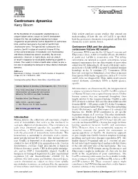 Centromere Dynamics Kerry Bloom