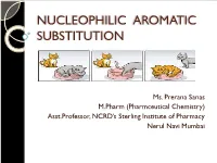 Nucleophilic Aromatic Substitution