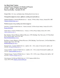 SDJV Annual Report FY 2012