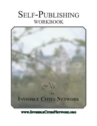 Self-Publishing WORKBOOK
